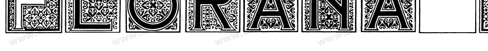 Florana_Initials字体转换