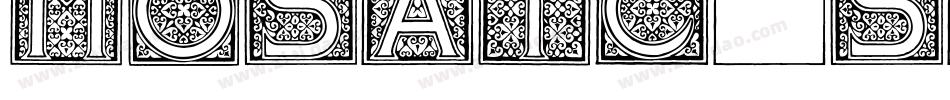 MOSAIC_S字体转换