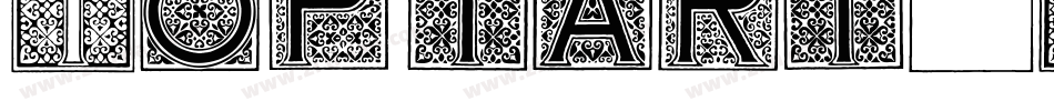 Topiary_Initials字体转换