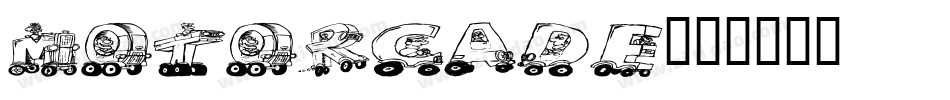 Motorcade字体转换