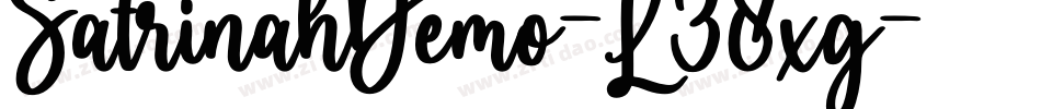 SatrinahDemo-L38xg字体转换