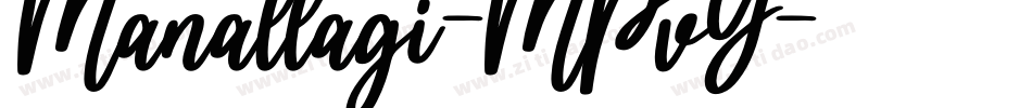 Manallagi-MPvY字体转换