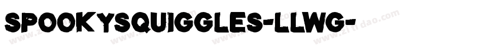 SpookySquiggles-LLwG字体转换