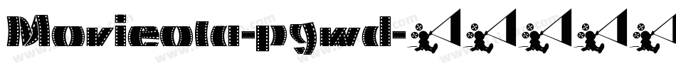 Movieola-pgwd字体转换