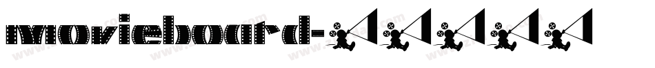 movieboard字体转换