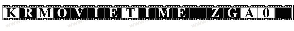 KrMovieTime-zgA0字体转换