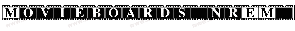 Movieboards-nrEM字体转换
