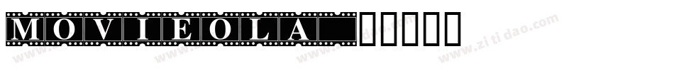 movieola字体转换