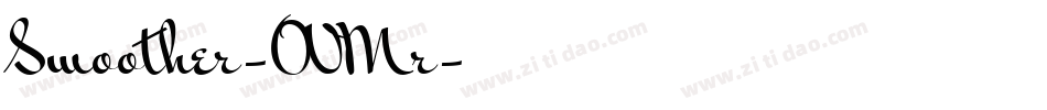 Smoother-0VMr字体转换