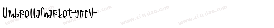 UmbrellaMarket-yooV字体转换