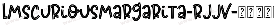 LmsCuriousMargarita-RJjv字体转换