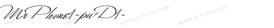 MrPhone1-pwD1字体转换