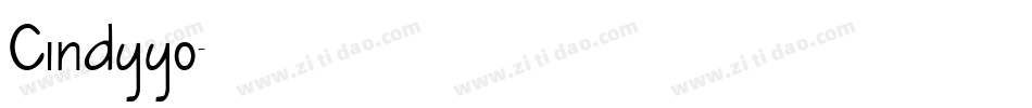 Cindyyo字体转换
