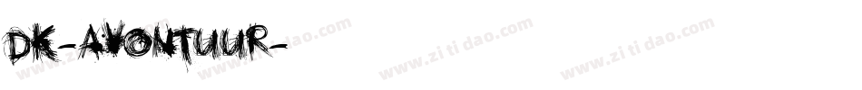 DK-Avontuur字体转换