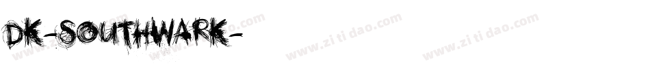 DK-Southwark字体转换