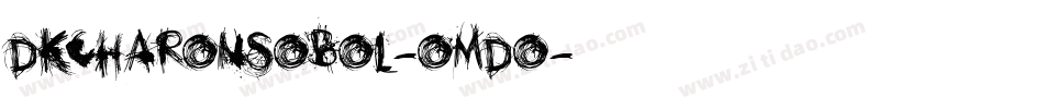 DkCharonsObol-Omdo字体转换