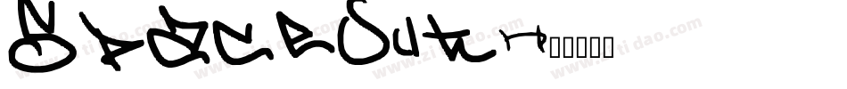 SpaceOut字体转换
