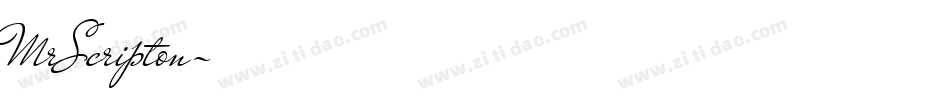 MrScripton字体转换