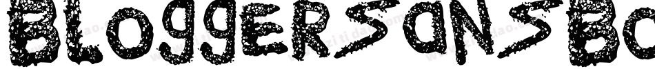BloggersansBold-eYKe字体转换