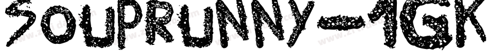 Souprunny-1GKe字体转换