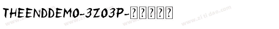 TheEndDemo-3zO3p字体转换