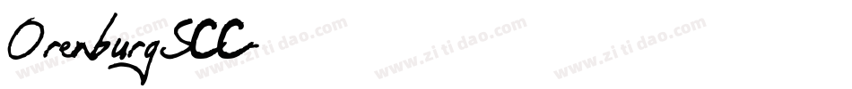 OrenburgSCC字体转换