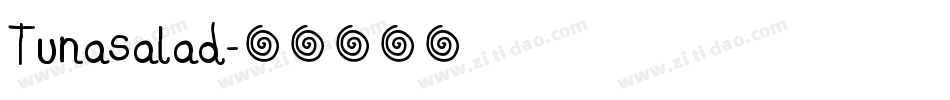 Tunasalad字体转换