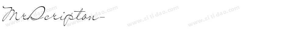 MrScripton字体转换