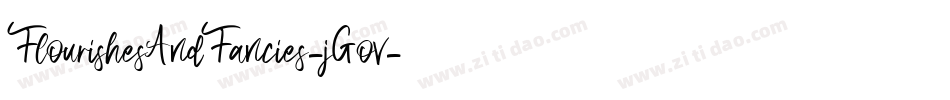 FlourishesAndFancies-jGov字体转换 FlourishesAndFancies-jGov字体转换