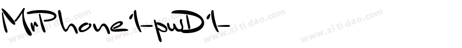 MrPhone1-pwD1字体转换