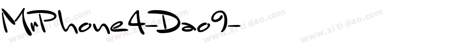 MrPhone4-Dao9字体转换