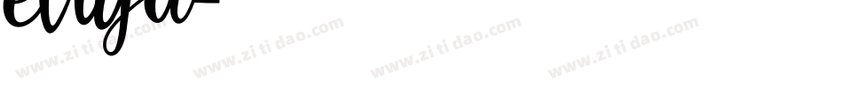 eliya字体转换