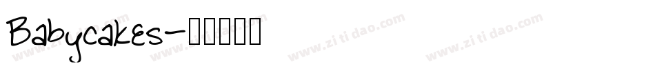 Babycakes字体转换