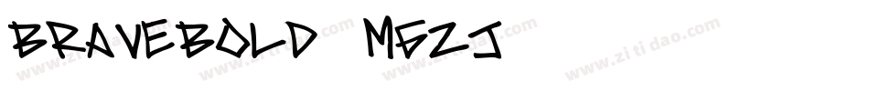 BraveBold-MGzJ字体转换