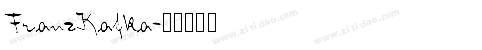 FranzKafka字体转换