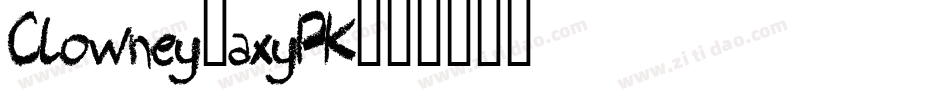 Clowney-axyPK字体转换