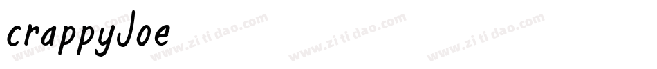 crappyJoe字体转换
