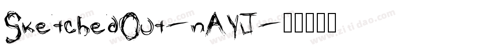SketchedOut-nAYJ字体转换