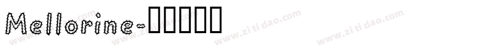 Mellorine字体转换
