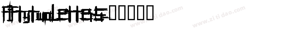 FiftyTwoLetters字体转换