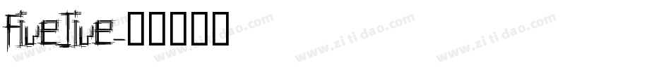 Fivejive字体转换