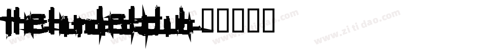 The-Hundred-Club字体转换