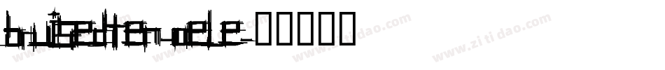BruisedTen-OEle字体转换