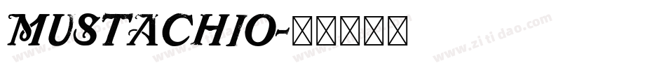 Mustachio字体转换