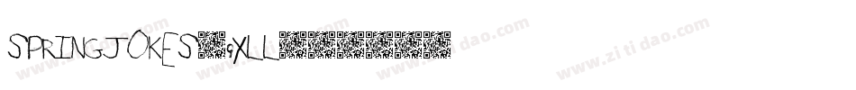 SpringJokes-9xLL字体转换