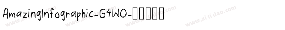 AmazingInfographic-G4WO字体转换