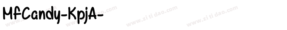 MfCandy-KpjA字体转换