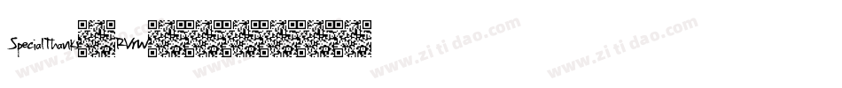 SpecialThanks-RVrW字体转换