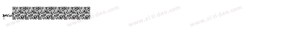 special字体转换