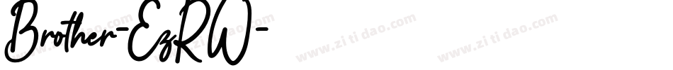 Brother-EzRW字体转换